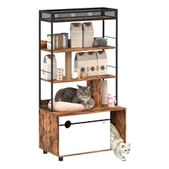 PawHut Katzenklo-Schrank