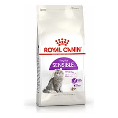 Royal Canin suaugusių, jautrią virškinimo sistemą turinčių kačių sausas pašaras, 400 g — 2 nuotrauka
