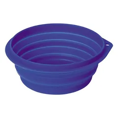 Nobby Silikon Napf, faltbar blau