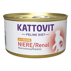 KATTOVIT Feline Diet Niere/Renal Chicken vištiena 85 g
