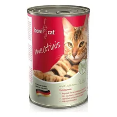 Bewi Cat konservai su elniena katėms