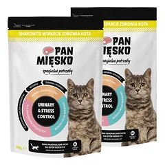 PAN MIŠKO Specialios poreikiai Urinary & Stress Control katėms 2x800 g
