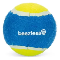Beeztees Fetch teniso kamuoliukas šunims, mėlynas ir geltonas, Skersmuo: 6,3 cm — 2 nuotrauka