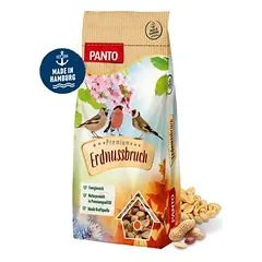 PANTO lesalas iš skaldytų žemės riešutų – riebus barstomas pašaras laukiniams paukščiams, 17.5kg — 2 nuotrauka