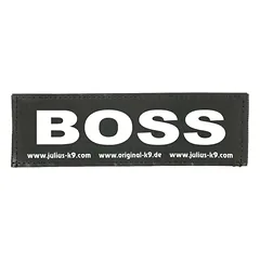 Julius K9 Boss Patch 2 vnt. - lopai Julius pakinktams, su Velcro tvirtinimu