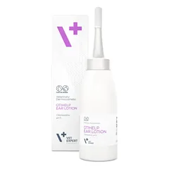VetExpert OtiHelp ausų losjonas šunims ir katėms, 75 ml parduotuvėje vetprekes.lt
