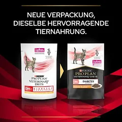PURINA PRO PLAN Veterinary Diets Feline DM ST/OX - Diabetes Management su vištiena, drėgnas maistas katėms — 3 nuotrauka