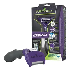 FURminator deShedding šukos trumpaplaukėms katėms M / L