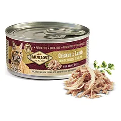Carnilove kons. katėms skard. Chicken&Lamb 12x100g