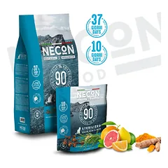 Necon Natural Wellness Cat Steril sausas pašaras suaugusioms katėms su balta žuvimi ir ryžiais, 10 kg — 2 nuotrauka