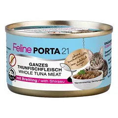 Porta 21 bandomasis rinkinys, drėgnas maistas katėms 6 x 90 g — 4 nuotrauka