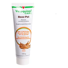 BEZO-PET - pasta plaukų sąvėloms šalinti šunims ir katėms, 120g