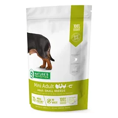 Natures Protection Mini Adult sausas maistas šunims 7.5kg