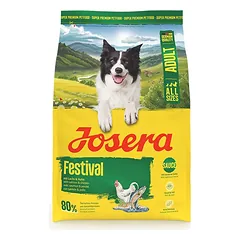 Josera Festival sausas pašaras šunims su lašiša, 3 kg