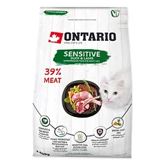 Ontario visavertis pašaras suaugusioms katėms Cat Sensitive, 0,4 kg — 3 nuotrauka