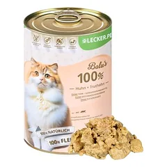 Lyra Pet Lecker.Pet® Balu's 100 % vištiena ir kalakutiena, drėgnas maistas katėms