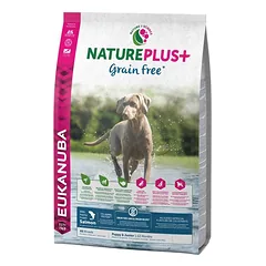 Eukanuba Natureplus Puppy begrūdis maistas su lašiša