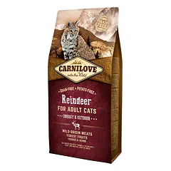 Carnilove Reindeer Adult Cat Energy&amp;Outdoor