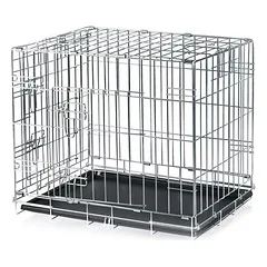 Trixie Friends on Tour Home Kennel + pagalvė šunų dėžėms, L 62 x B 93 x H 69 cm + Kuschelkissen L — 4 nuotrauka