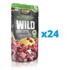 BELCANDO Konservai elniena soros šiluogės 24x125 g