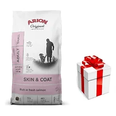 ARION Original Skin & Coat Adult Small 7kg + Staigmena ŠUNIUI