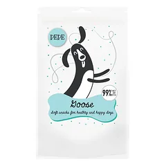 PAKA ZWIERZAKA PEPE Mini Chunkies Goose 80 g skanėstai su žąsiena