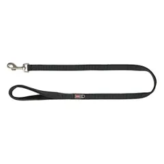 TRIXIE Premium pavadys, L-XL 1m/25mm, juodas parduotuvėje akvanamai.lt