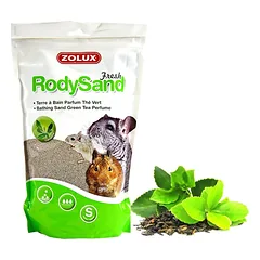 Zolux Rody Sand Nature smėlis graužikams žalios arbatos kvapo 2L