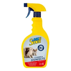 MR SMELL valo ir dezinfekuoja 500ml, skirtas paviršiams, narvams ir laikymo priemonėms dezinfekuoti