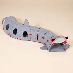 TIAKI kačių tunelis Ryklys, L 100 x B 23 x H 21 cm — 2 nuotrauka
