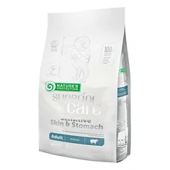 Nature's Protection Superior Care Sensitive Skin & Stomach Adult All Breeds Lamb - maistas jautriems visų veislių šunims su ėriena, 1,5kg — 4 nuotrauka