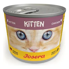 Josera Wet Cat Kitten Chicken begrūdis šlapias ėdalas kačiukams su vištiena, 200 g