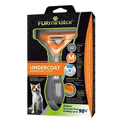 FURminator deShedding šukos ilgaplaukiams šunims M