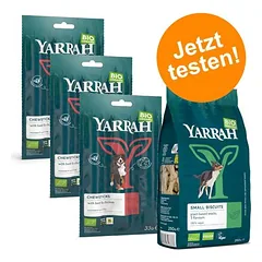 Mixpaket: 2 x Sorten Yarrah Bio Leckerlis testen