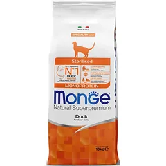 Monge Dry Cat Adult Monoprotein sterilizuotoms katėms su antiena 10kg