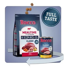 Rocco Mealtime – daug šviežios jautienos, sausas maistas šunims, < 1,4 kg — 2 nuotrauka
