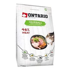 Sausas kačių maistas - Ontario Cat Hairball 2 kg