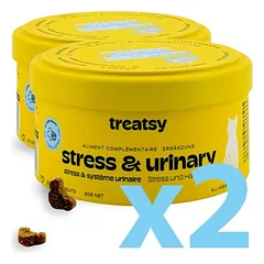 Treatsy maisto papildas – stresas ir šlapimo sistema katėms, 2er-Pack à 2 x 120 Happen — 2 nuotrauka
