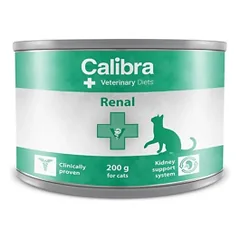 Calibra Veterinary Diets Cat Renal drėgnas maistas katėms, sergančioms inkstų ligomis, 200 g