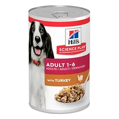 HILL'S Science Plan Canine Adult Turkey 370 g suaugusiems šunims su kalakutiena