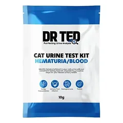 DR. TED šlapimo testo rinkinys katėms -kraujui šlapime nustatyti, 10 g
