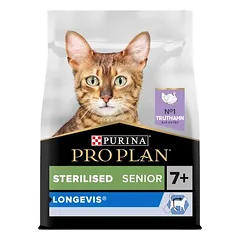 PURINA PRO PLAN Sterilised Senior 7+ Longevis Truthahn