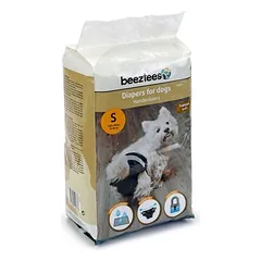 Beeztees sauskelnės šunims, juodos, Dideliems 26–45 kg — 2 nuotrauka