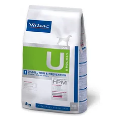 Virbac HPMD U1 Urology DISSOLUTION veterinarinė dieta šunims