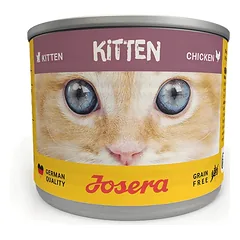 Josera Kitten Chicken begrūdis konservuotas pašaras jaunoms katėms su vištiena, 200 g