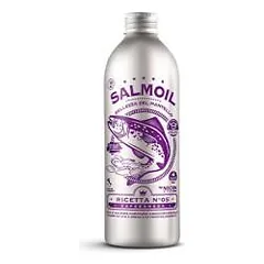 Salmoil Ricetta 5 lašišų aliejus šunims ir katėms, jų sveikai odai ir blizgančiam kailiui, 250 ml