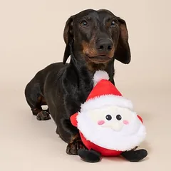 TIAKI Kugelrunder Santa Klaus für Hunde