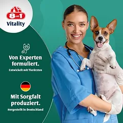 8in1 Vitality gliukozamino + MSM tabletės, papildas šunims, 125 - 249 g — 3 nuotrauka