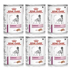 ROYAL CANIN Cardiac Canine šlapias maistas suaugusiems šunims, turintiems širdies nepakankamumą, 410 g x 6