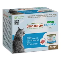 Almo Nature HFC Natural Light 4 x 50 g drėgnas maistas katėms